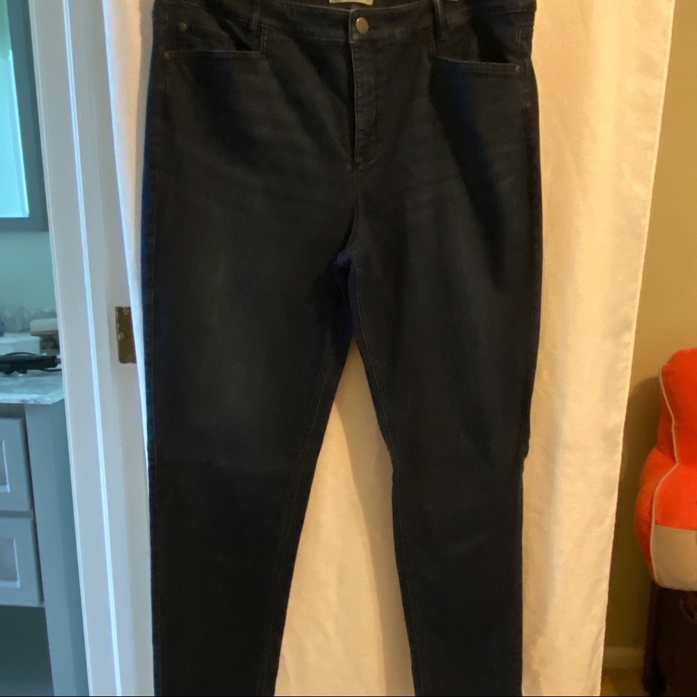 J JILL SLIM ANKLE SMOOTH FIT JEANS